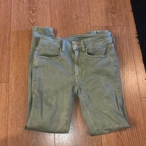 Green Jeggings